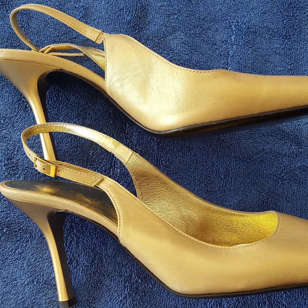 St. John Heels, gold, in Women